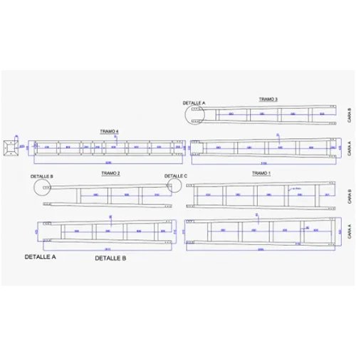 Torre Quadripé Bornay P-750 12 m com Ponta