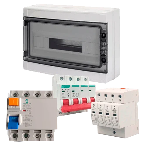 Three-Phase AC Protection Kit 10 kW Aurensol