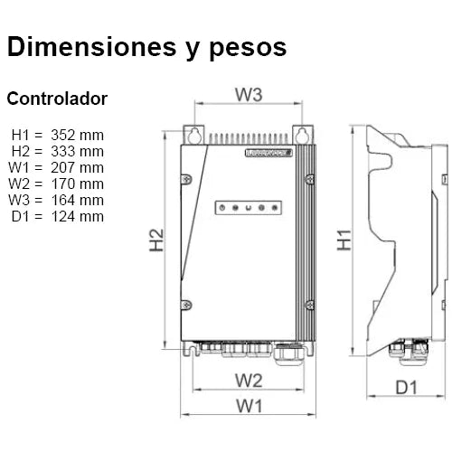 Solarregler Lorentz PS2-4000 4,0kW IP68 MPPT