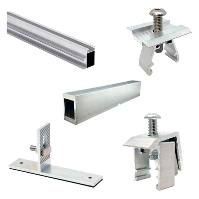 Estructura Aluminio Coplanar Chapa 10 Paneles