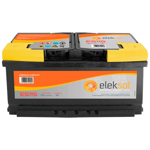 Batteria Solare Eleksol 12V 115Ah ES115 Sigillata