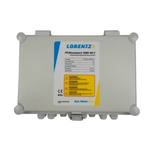 Proteção Lorentz PV Disconnect 1000-40-5 IP54 40A 5 strings