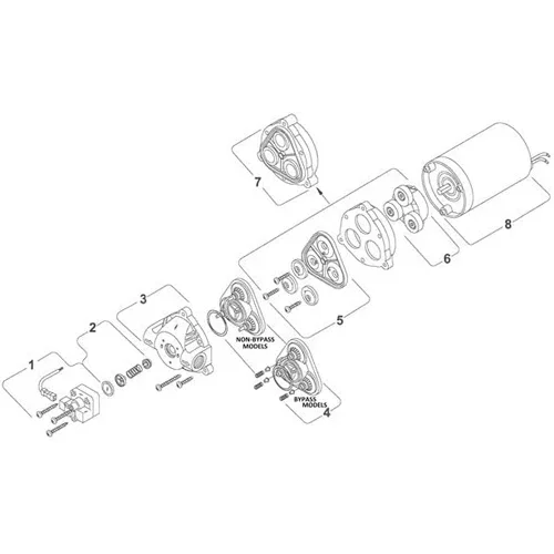 Druckschalter 60 PSI Shurflo 94-375-06 Ersatzteil Serie 8000