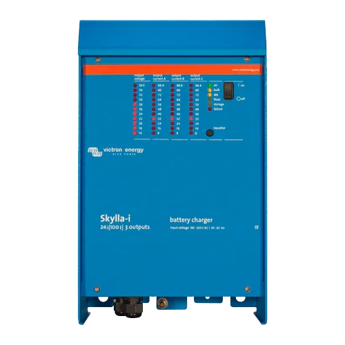 Victron Skylla-i Ladegerät 24V 100A (3 Ausgänge) Professionell für 3 Batteriebänke