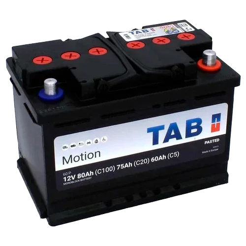 Batteria 12V Ciclo Profondo TAB Motion 60P | 80Ah