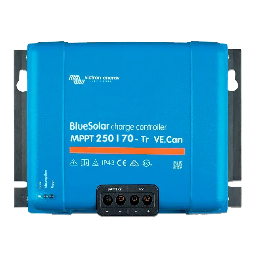Regolatore di Carica MPPT Victron BlueSolar 250/70-TR VE.Can 12/24/48V 70A