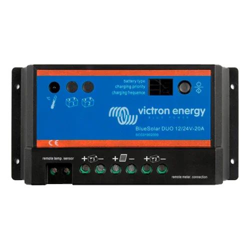 PWM-Laderegler Victron BlueSolar DUO 12/24-20 20A Doppelte Batterie