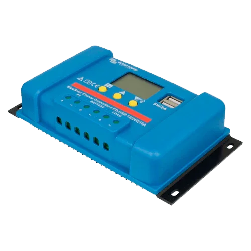 PWM-Laderegler Victron BlueSolar LCD&USB 12/24-5 5A