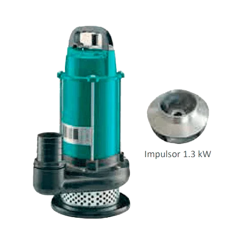 Solar-Tauchpumpe ZIRI QDX25-5-1.3DC 1300W 51m³/h 11m