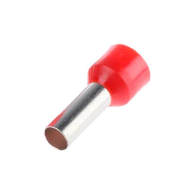 Puntera Hueca Aislada Sofamel 1 mm² APF-1,00/8 Roja