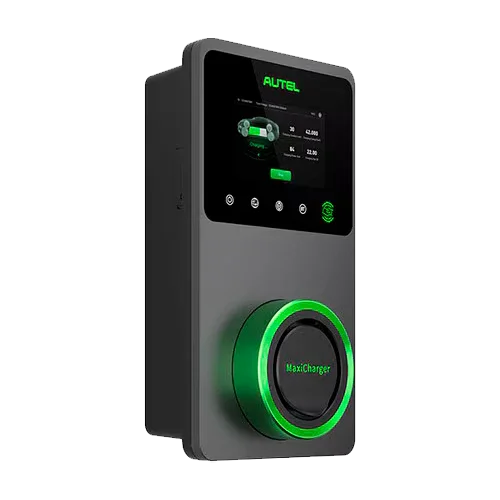 Carregador VE Autel MaxiCharger AC Elite 22kW Tomada LCD 4G