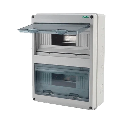 Waterproof Enclosure IP65 HT-24WAYS 24 Modules 2 Rows