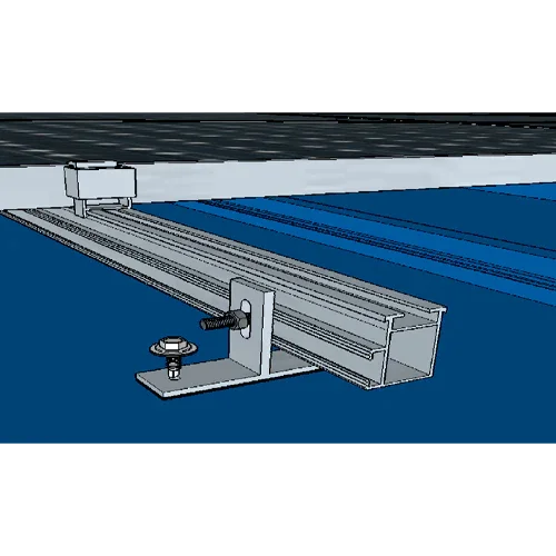 Struttura Alluminio Coplanare Lamiera 7 Pannelli
