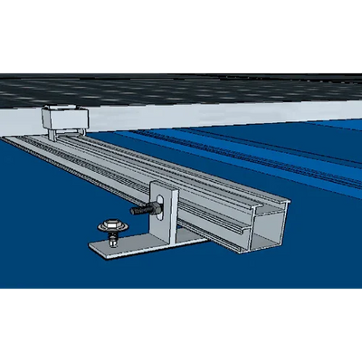 Estructura Aluminio Coplanar Chapa 10 Paneles