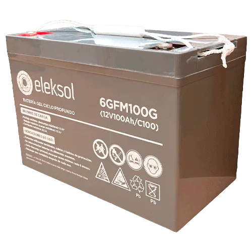 Batterie Gel Eleksol 12V 100Ah 6GFM100G