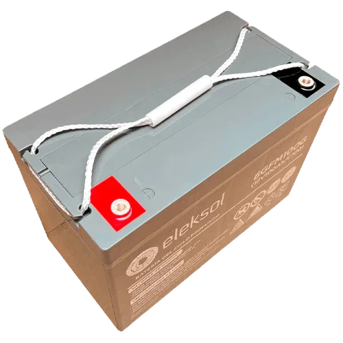 Batterie Gel Eleksol 12V 100Ah 6GFM100G