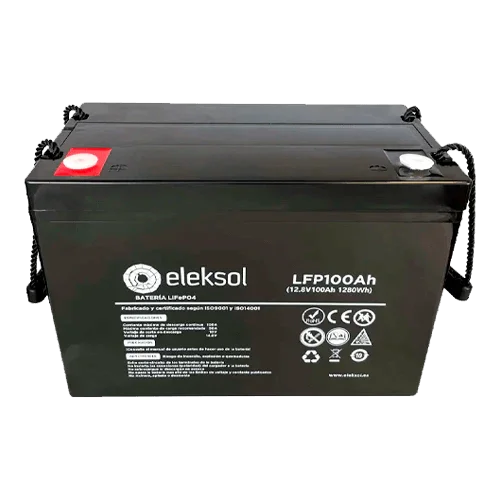 Eleksol Lithium Battery 12.8V 100Ah LFP100AHBT Bluetooth