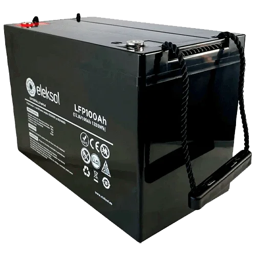 Eleksol Lithium Battery 12.8V 100Ah LFP100AHBT Bluetooth