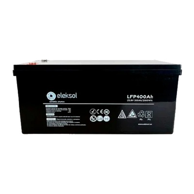 Batería Litio Eleksol 12.8V 400Ah LFP400AHBT Bluetooth
