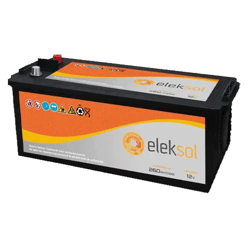Batteria Solare Eleksol 12V 260Ah ES260 Sigillata