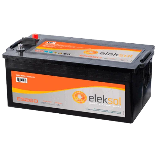 Batteria Solare Eleksol 12V 260Ah ES260 Sigillata