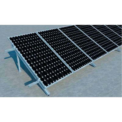 Estructura Aluminio Suelo Plano 2 Paneles
