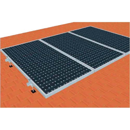 Struttura Alluminio Coplanare Vite 9 Pannelli