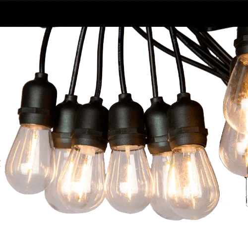 Außen-Solar-Lichterkette 20 Glühbirnen JND-91217