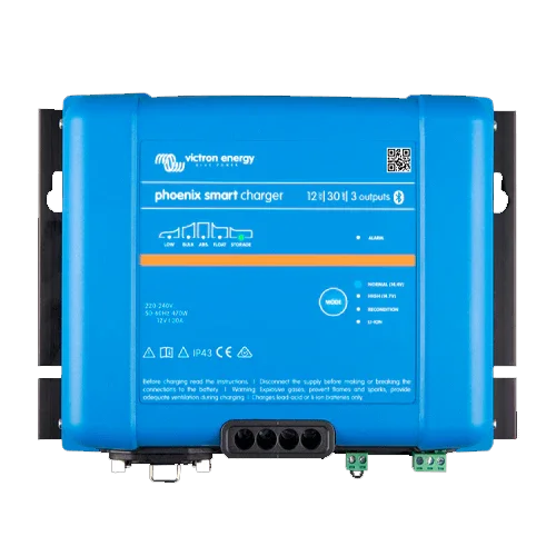 Caricabatterie Victron Phoenix Smart IP43 12V 30A (3 uscite) Bluetooth