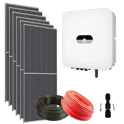 Kit Solar Híbrido Red 3000W Huawei SUN2000L-3KTL-L1 Monofásico