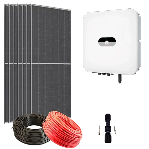 Hybrid-Solarkit Netz 4000W Huawei SUN2000L-4KTL-L1 Einphasen