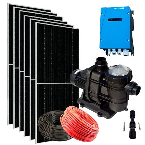 Kit Solar Piscina Lorentz 250m³ PS2-1800 CS-37-1 con Controlador