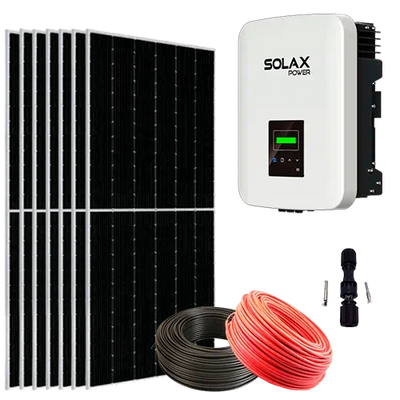 Kit Solar Red 4000W Solax X3-MIC-4.0K-G2 Trifásico
