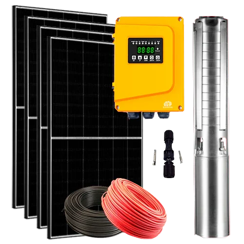 Kit Pompa Solare Ibrida ZIRI 3SCP1-90 1.5CV 90m 4m³/h