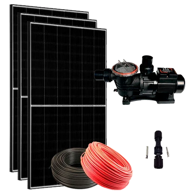 Kit Solar Piscina ZIRI 120m³ FCP750 1200W 20,8m³/h 24m