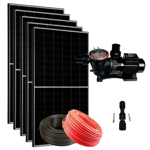 Kit Solare Piscina ZIRI 180m³ FCP1100S 1600W 29,3m³/h 22m