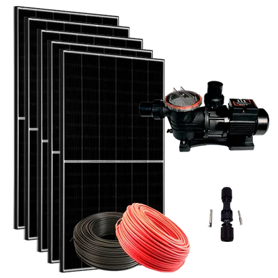Kit Solar Piscina ZIRI 180m³ FCP1100S 1600W 29,3m³/h 22m