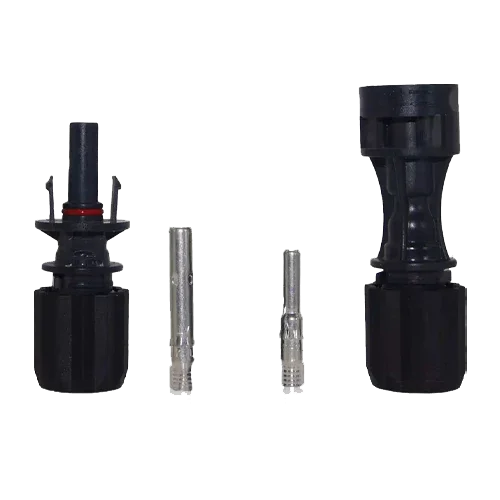 Par de Conectores MC4 WSPVCC-1500 Hasta 1500 VDC