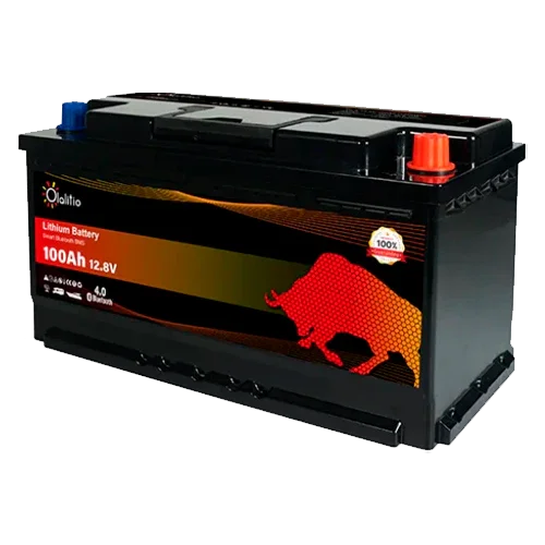 12V 100Ah Lithium Battery Olalitio OLA-12-100-S Under-Seat Bluetooth