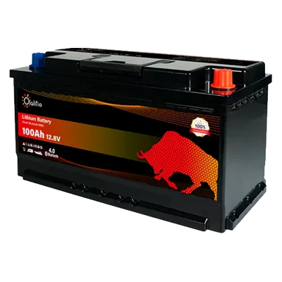 Batería Litio 12V 100Ah Olalitio OLA-12-100-S Bajo Asiento Bluetooth