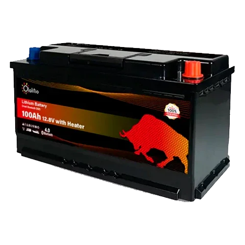 Lithium Battery 12V 100Ah Olalitio OLA-12-100-SH Under-Seat Heating Bluetooth