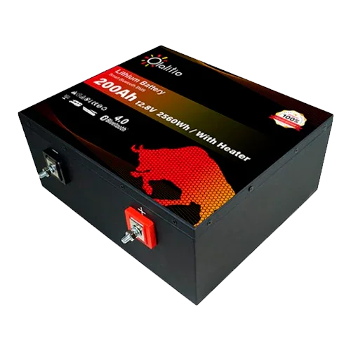Lithium Battery 12V 200Ah Olalitio OLA-12-200-MH Under-Seat Heating Bluetooth