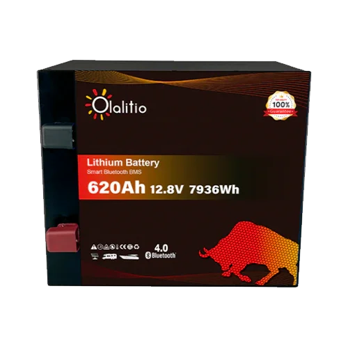 12V 620Ah Lithium Battery Olalitio OLA-12-620-M Under-Seat Bluetooth