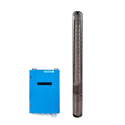 Lorentz PS2-4000 C-SJ8-15 Submersible Solar Pump 13m³/h 80m Centrifugal with Controller