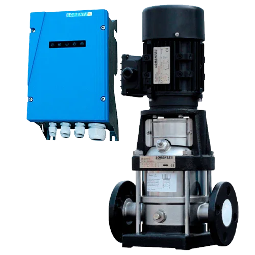 Solar-Oberflächenpumpe Lorentz PS2-600 CS-F4-3 8,9m3/h 25m Kreiselpumpe mit Steuerung