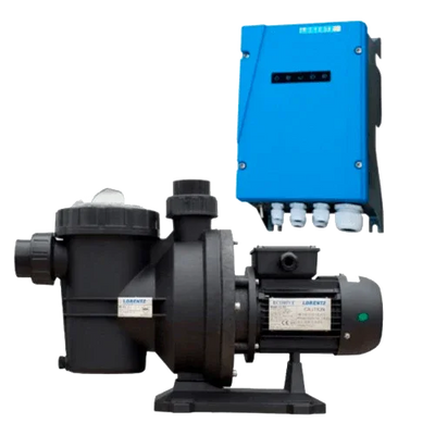 Kit Solar Piscina Lorentz 125m³ PS2-600 CS-17-1 con Controlador