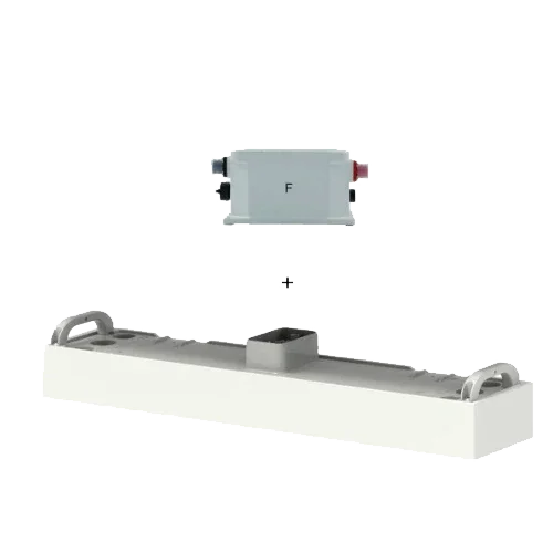 Caixa Série Solax THS50E com Base para módulos TP-HS50E