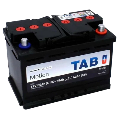Batería 12V Ciclo Profundo TAB Motion 60P | 80Ah