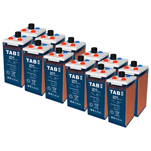 Batterie 24V Stationär TAB 8 OPZS 800 | 1204Ah