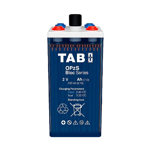 Batterie 24V Stationär TAB 8 OPZS 800 | 1204Ah